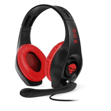 Auriculares Gaming con Micrófono Spirit of Gamer PRO-NH5/ Jack 3.5/ Rojos