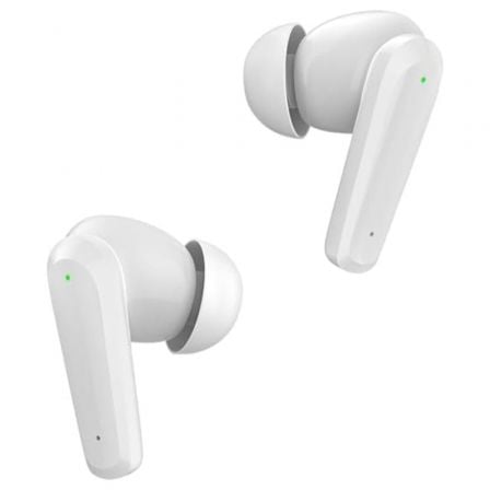 Auriculares Bluetooth SPC Ether 2 Pro con estuche de carga/ Autonomía 6.5h/ Blancos