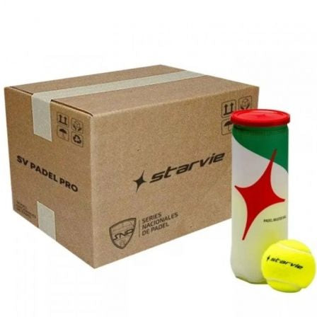 Cajón Bolas Starvie Padel Master/ 24 packs de 3 unidades