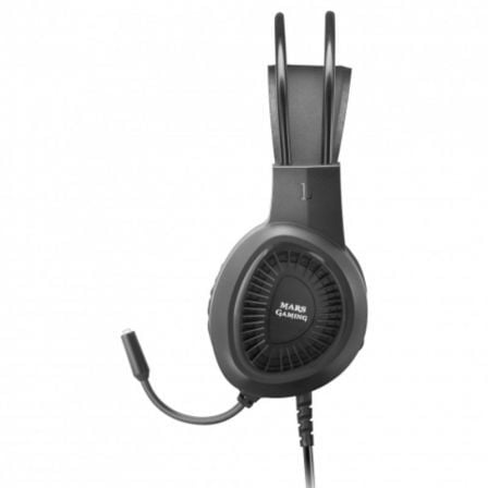 Auriculares Gaming con Micrófono Mars Gaming MH120/ Jack 3.5/ Negros