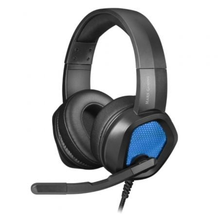 Auriculares Gaming con Micrófono Mars Gaming MH320/ Jack 3.5/ Negros