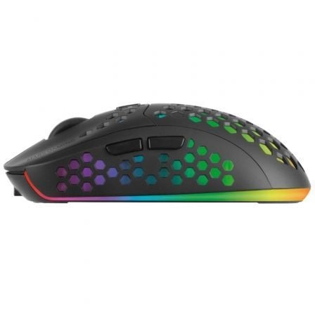 Ratón Gaming Inalámbrico Mars Gaming MMW3/ Batería recargable/ Hasta 3200 DPI