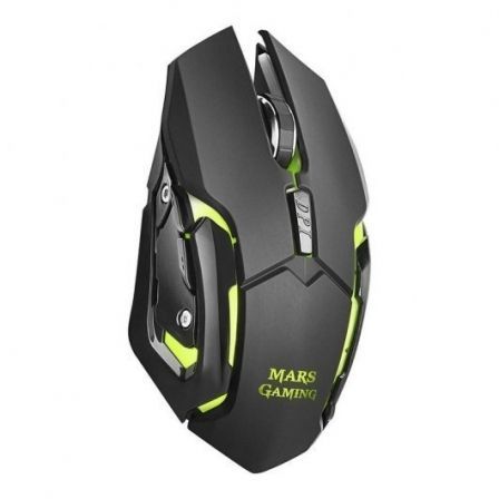 Ratón Gaming Inalámbrico Mars Gaming MMW/ Hasta 3200 DPI