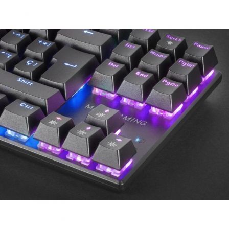 Teclado Gaming Mecánico Mars Gaming MK80BES/ Switch Azul