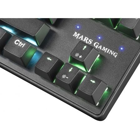 Teclado Gaming Mecánico Mars Gaming MKXTKLRES/ Switch Rojo