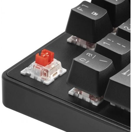 Teclado Gaming Mecánico Mars Gaming MKXTKLRES/ Switch Rojo