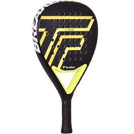 Pala de Pádel Tecnifibre Wall Breaker 360/ Amarilla y Negra