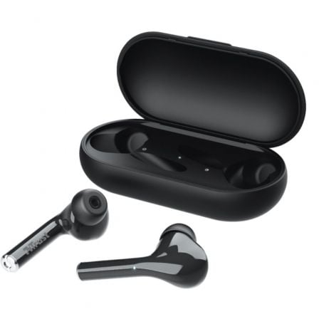 Auriculares Bluetooth Trust Nika Touch con estuche de carga/ Autonomía 6h/ Negros