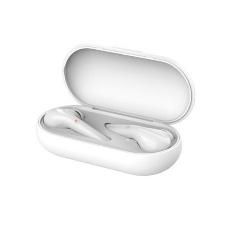 Auriculares Bluetooth Trust Nika Touch con estuche de carga/ Autonomía 6h/ Blancos