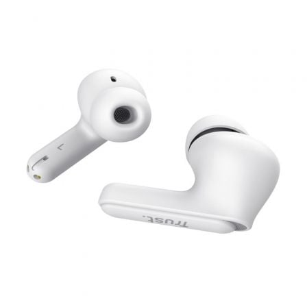 Auriculares Bluetooth Trust Yavi ENC con estuche de carga/ Blancos