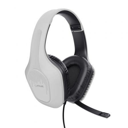 Auriculares Gaming con Micrófono Trust Gaming GXT 415 Zirox/ Jack 3.5/ Blancos