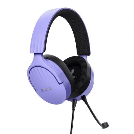 Auriculares Gaming con Micrófono Trust Gaming GXT 489 Fayzo/ Jack 3.5/ Morados