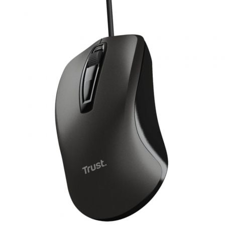 Ratón Trust Basics Wired Mouse/ Hasta 1200 DPI