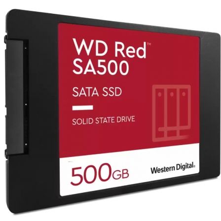 Disco SSD Western Digital WD Red SA500 NAS 500GB/ SATA III