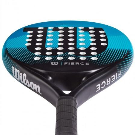 Pala de Pádel Wilson Fierce Elite 2/ Azul y Negro