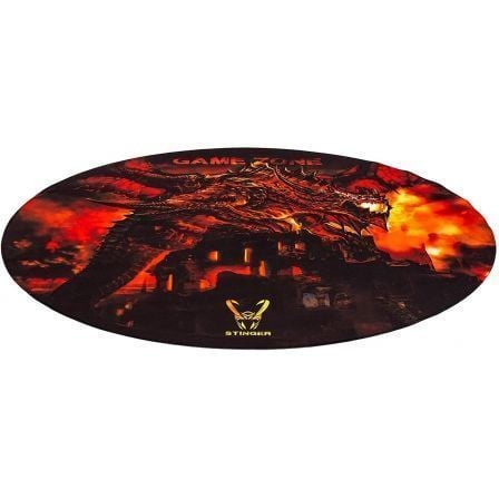 Alfombra Gaming Woxter Stinger Floorpad/ Roja