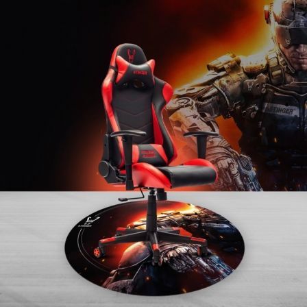 Alfombra Gaming Woxter Stinger Floorpad SOLDIER/ Iron