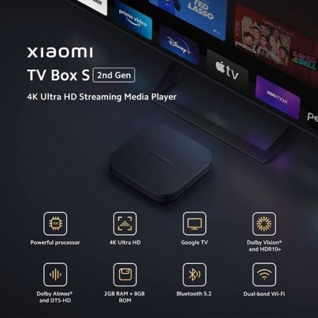 Android TV Xiaomi TV Box S 2nd Gen 8GB/ 4K