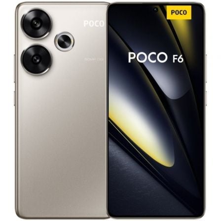 Smartphone Xiaomi POCO F6 8GB/ 256GB/ 6.67"/ 5G/ Titanio