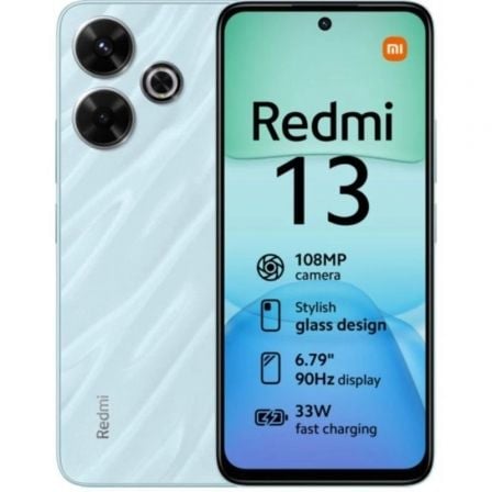 Smartphone Xiaomi Redmi 13 6GB/ 128GB/ 6.79"/ Azul Océano